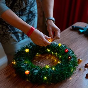 Adventi terítékek a Ráth-villában