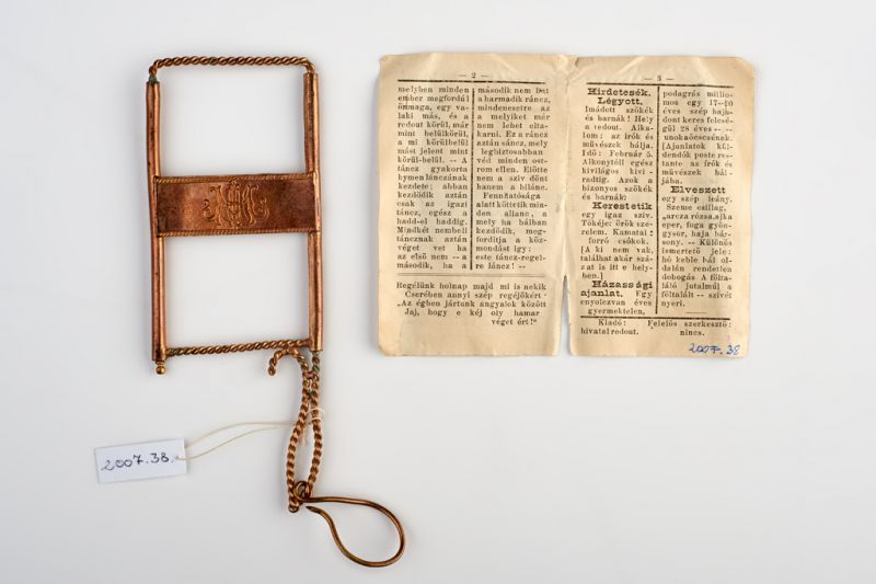 Táncrend - „Báli lapok”