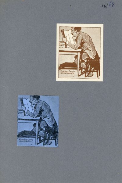Ex libris - Kertész Árpád könyvtárából, Faragó Géza, 1896