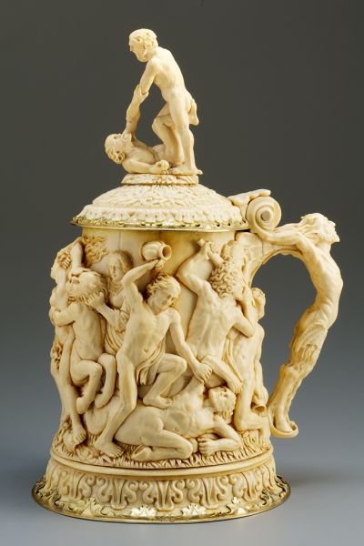 Fedeles kupa - Herkules párviadalainak ábrázolásával, 1652 – 1682, Németország 