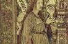 Jézus születése, részlet, brüsszeli kárpit, 1507 után