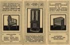 A Josef & Jacob Kohn cég hirdetőkártyája a Wiener Werkstätte modorában, 1910 körül.