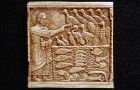 A madarak és halak teremtése, elefántcsont-faragvány, 1080-84