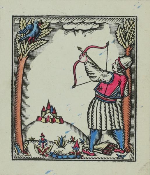 Terv - Emberről és a Faképről c. mesekönyv, Kozma Lajos, 1919 