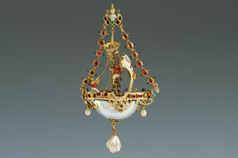 Násfa - Ámor hajója-ábrázolással, 17. század eleje, Németország