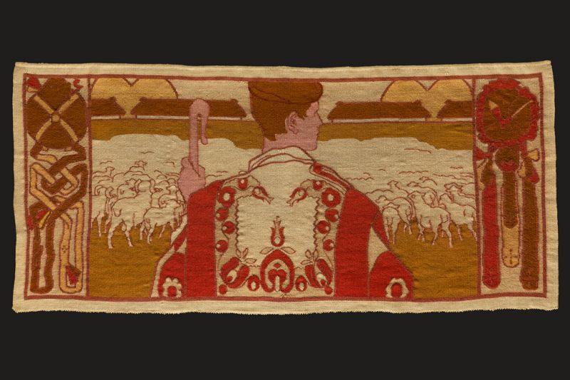 Kárpit – Juhászbojtár, Németeleméri Szövőműhely, 1899