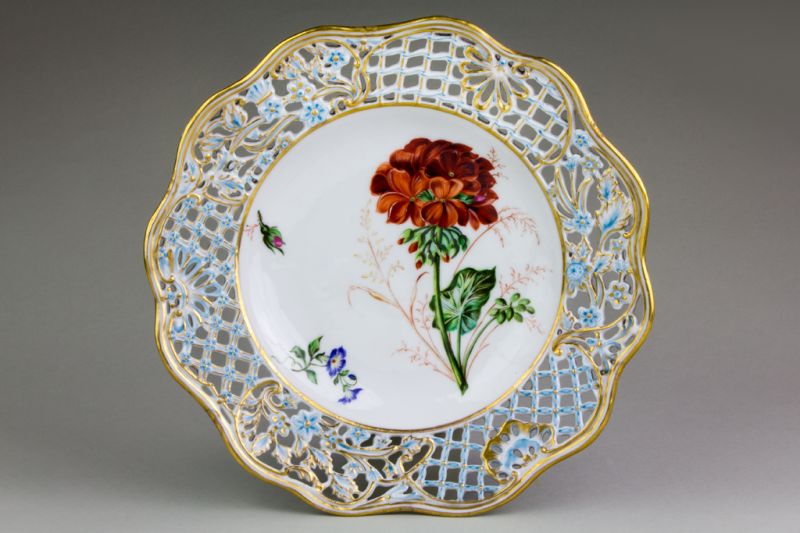 tányér, Herendi Porcelángyár, 1892 körül