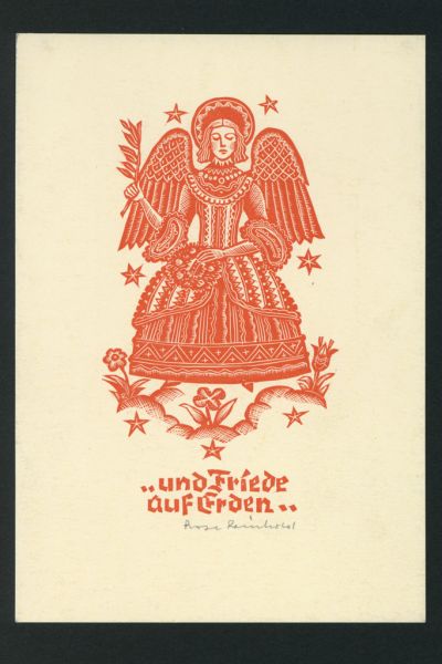 Ex libris - und Friede auf Erden, Rose Reinhold