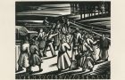 Alkalmi grafika - Újévi üdvözlet: BUÉK Kolozs Lajosék 1943, Bordás Ferenc, 1943