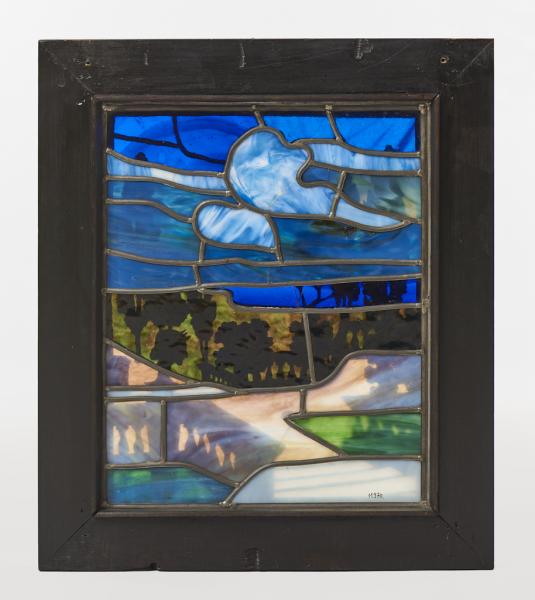 Garden (stained glass), James Guthrie & Andrew Wells Ltd., Glasgow, before 1904, inv.no. 11970